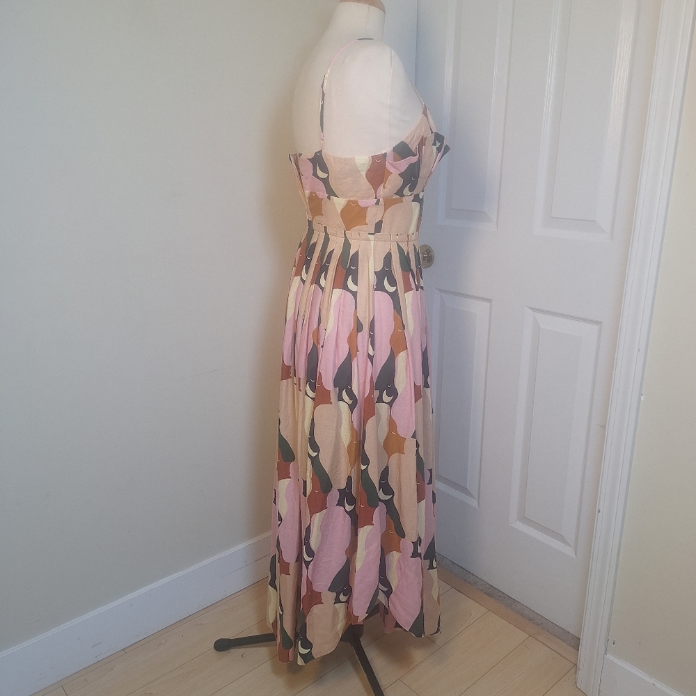 FARM RioThe Kiss Printed Maxi Dress Size S - Picture 10 of 16